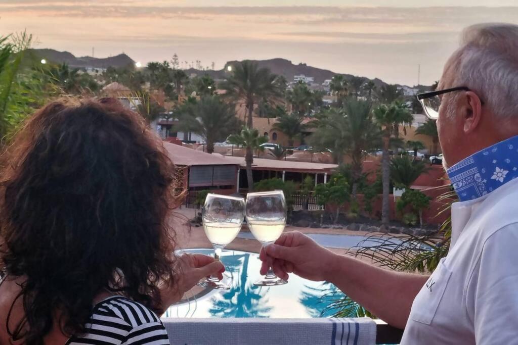 Appartamento Frangipani Con Terrazza E Piscina Corralejo Esterno foto